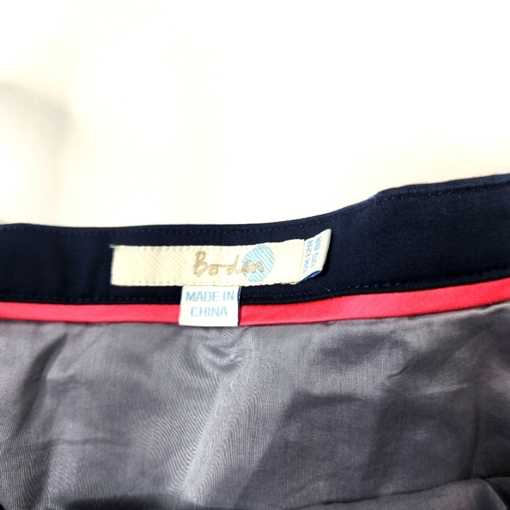 Boden Navy Dress with Pink and Coral Accents - Picture 5 of 7